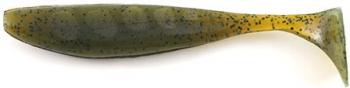 3` FishUp Wizzle Shad - Green Pumpkin Seed | 074
